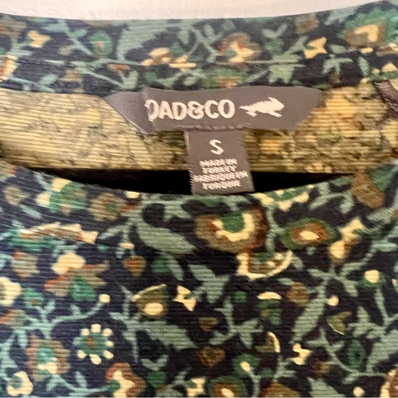 Toad & Co Ditsy Floral Green Dress Windermere II S EUC w pockets summer beachy - Picture 4 of 4
